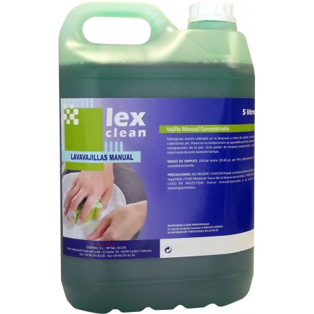 LAVAVAJILLAS MANUAL CONCENTRADO 5 L.