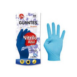 GUANTES NITRILO 100 UDS.