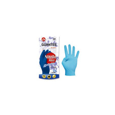 GUANTES NITRILO 100 UDS.